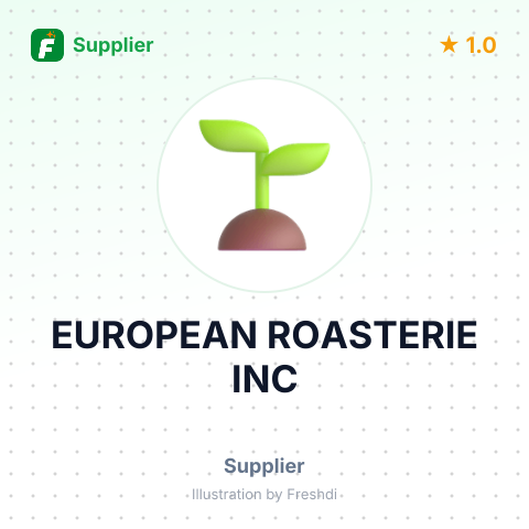 EUROPEAN ROASTERIE INC – summary card, no photo uploaded yet