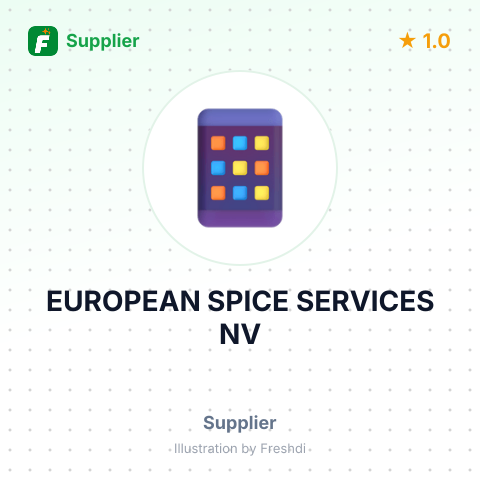 EUROPEAN SPICE SERVICES NV – summary card, no photo uploaded yet