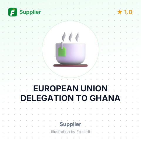 EUROPEAN UNION DELEGATION TO GHANA – summary card, no photo uploaded yet