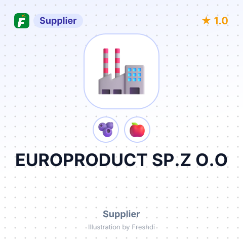 EUROPRODUCT SP.Z O.O – summary card, no photo uploaded yet