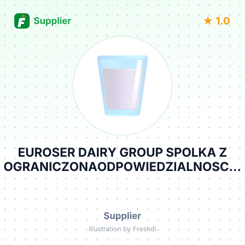EUROSER DAIRY GROUP SPOLKA Z OGRANICZONAODPOWIEDZIALNOSCIA - SPOLKA KOMANDYTOWA – summary card, no photo uploaded yet