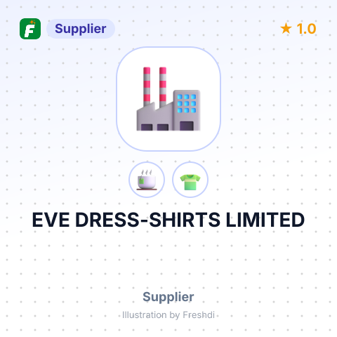 EVE DRESS-SHIRTS LIMITED – summary card, no photo uploaded yet