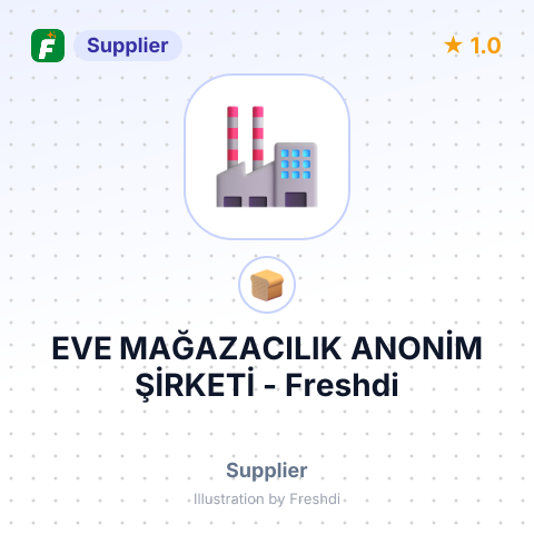 EVE MAĞAZACILIK ANONİM ŞİRKETİ – summary card, no photo uploaded yet