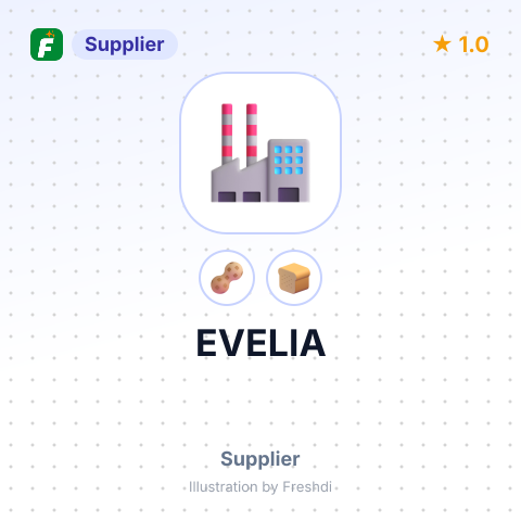EVELIA – summary card, no photo uploaded yet