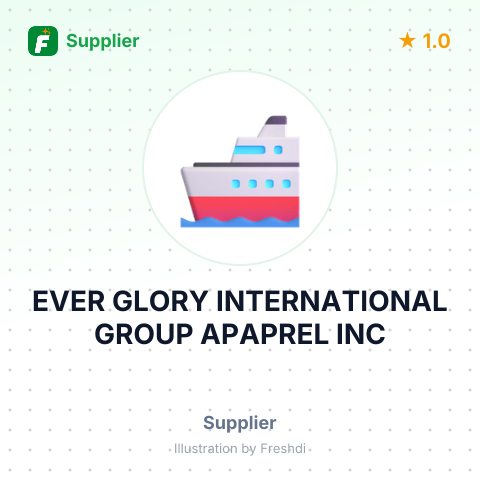 EVER GLORY INTERNATIONAL GROUP APAPREL INC – summary card, no photo uploaded yet