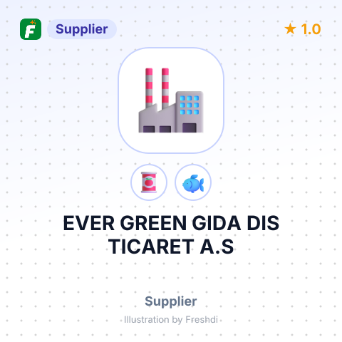 EVER GREEN GIDA DIS TICARET A.S – summary card, no photo uploaded yet