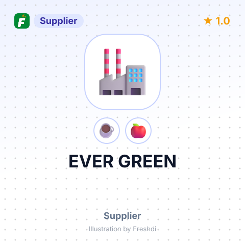 EVER GREEN – summary card, no photo uploaded yet