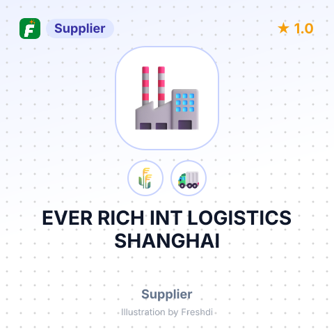 EVER RICH INT LOGISTICS SHANGHAI – summary card, no photo uploaded yet