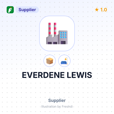 EVERDENE LEWIS – summary card, no photo uploaded yet