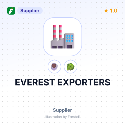 EVEREST EXPORTERS – summary card, no photo uploaded yet