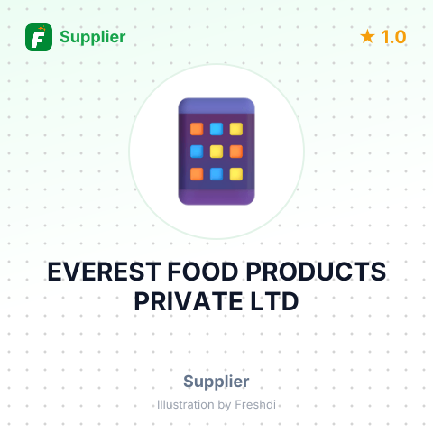 EVEREST FOOD PRODUCTS PRIVATE LTD – summary card, no photo uploaded yet