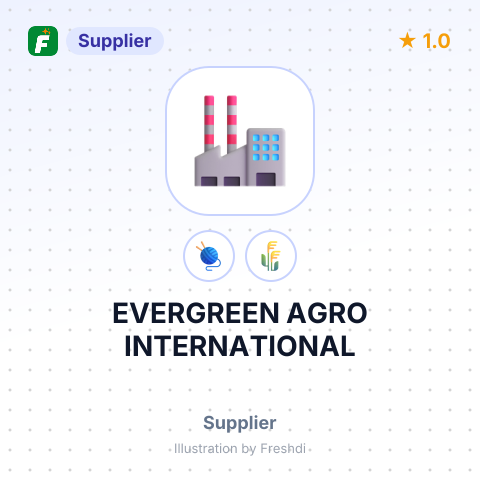 EVERGREEN AGRO INTERNATIONAL – summary card, no photo uploaded yet