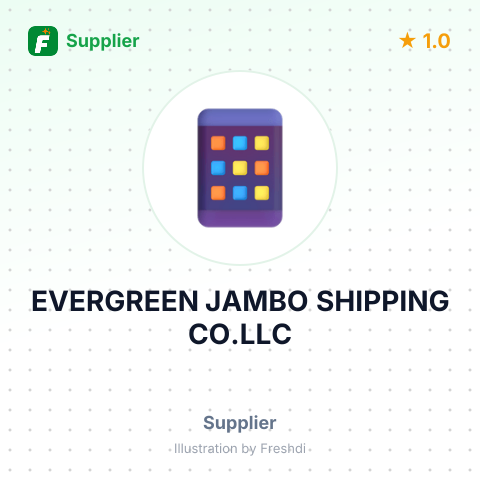 EVERGREEN JAMBO SHIPPING CO.LLC – summary card, no photo uploaded yet