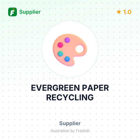 EVERGREEN PAPER RECYCLING – summary card, no photo uploaded yet