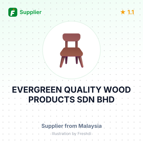 EVERGREEN QUALITY WOOD PRODUCTS SDN BHD – summary card, no photo uploaded yet