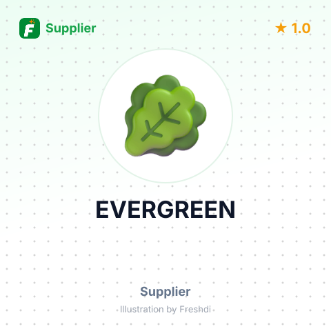 EVERGREEN – summary card, no photo uploaded yet