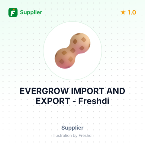 EVERGROW IMPORT AND EXPORT – summary card, no photo uploaded yet