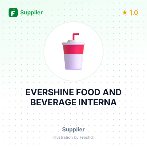 EVERSHINE FOOD AND BEVERAGE INTERNA – summary card, no photo uploaded yet