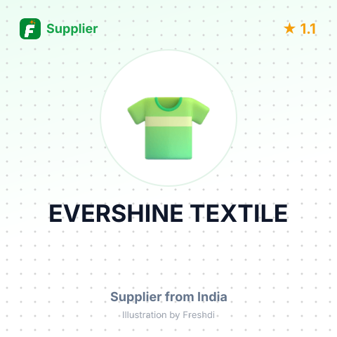 EVERSHINE TEXTILE – summary card, no photo uploaded yet