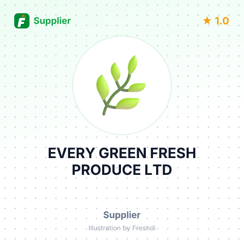 EVERY GREEN FRESH PRODUCE LTD – summary card, no photo uploaded yet