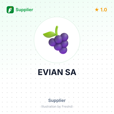 EVIAN SA – summary card, no photo uploaded yet