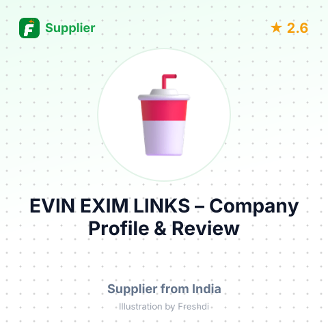 EVIN EXIM LINKS – summary card, no photo uploaded yet