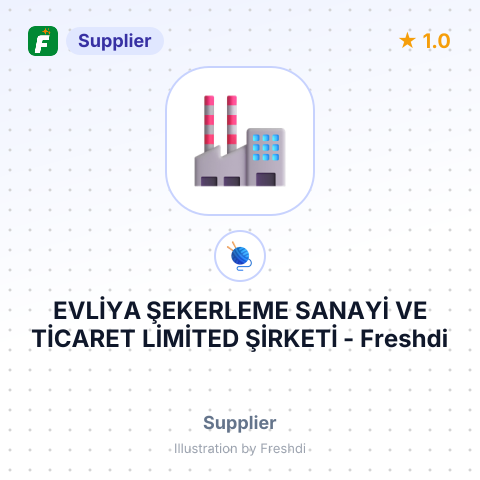 EVLİYA ŞEKERLEME SANAYİ VE TİCARET LİMİTED ŞİRKETİ – summary card, no photo uploaded yet