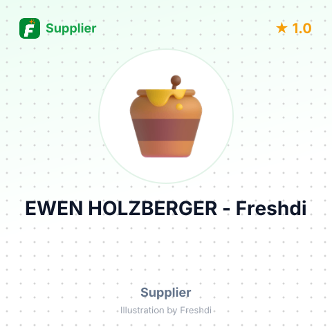EWEN HOLZBERGER – summary card, no photo uploaded yet