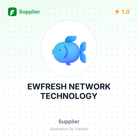 EWFRESH NETWORK TECHNOLOGY – summary card, no photo uploaded yet