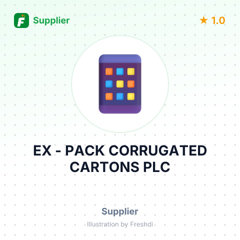 EX - PACK CORRUGATED CARTONS PLC – summary card, no photo uploaded yet