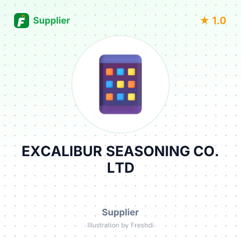 EXCALIBUR SEASONING CO. LTD – summary card, no photo uploaded yet