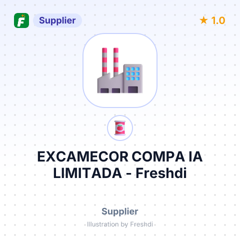 EXCAMECOR COMPA IA LIMITADA – summary card, no photo uploaded yet