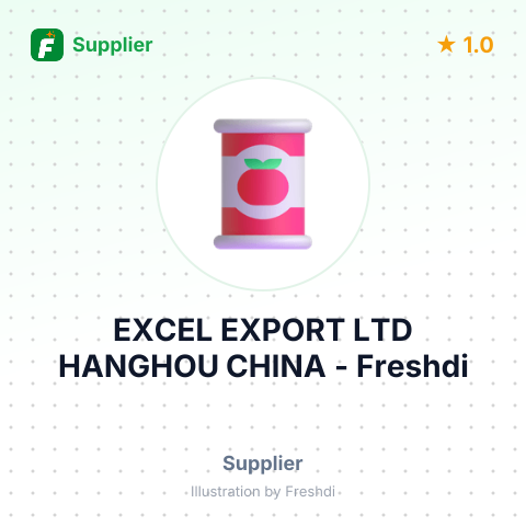 EXCEL EXPORT LTD HANGHOU CHINA – summary card, no photo uploaded yet