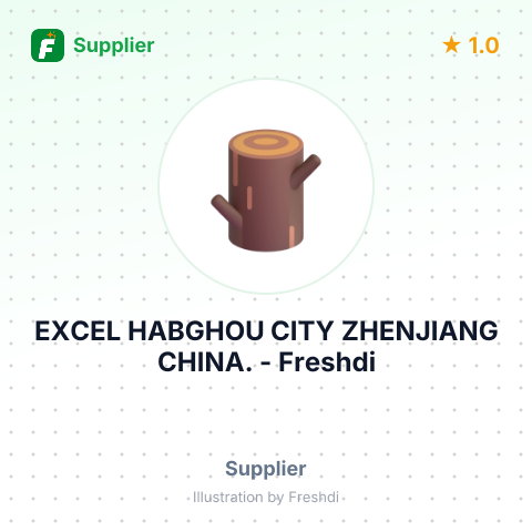 EXCEL HABGHOU CITY ZHENJIANG CHINA. – summary card, no photo uploaded yet
