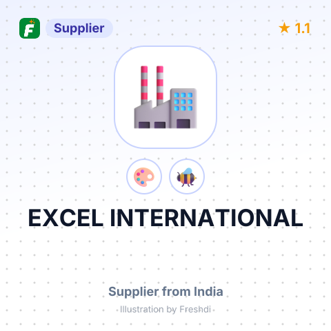 EXCEL INTERNATIONAL – summary card, no photo uploaded yet