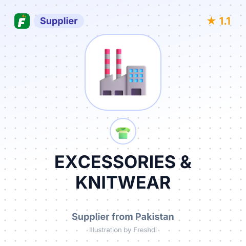 EXCESSORIES & KNITWEAR – summary card, no photo uploaded yet