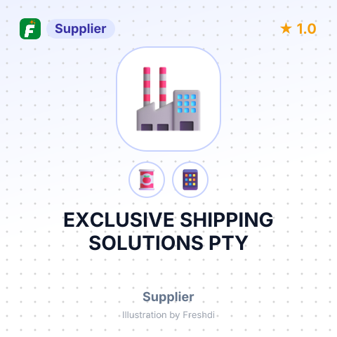 EXCLUSIVE SHIPPING SOLUTIONS PTY – summary card, no photo uploaded yet