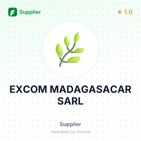 EXCOM MADAGASACAR SARL – summary card, no photo uploaded yet