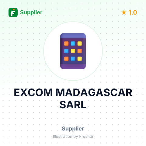 EXCOM MADAGASCAR SARL – summary card, no photo uploaded yet