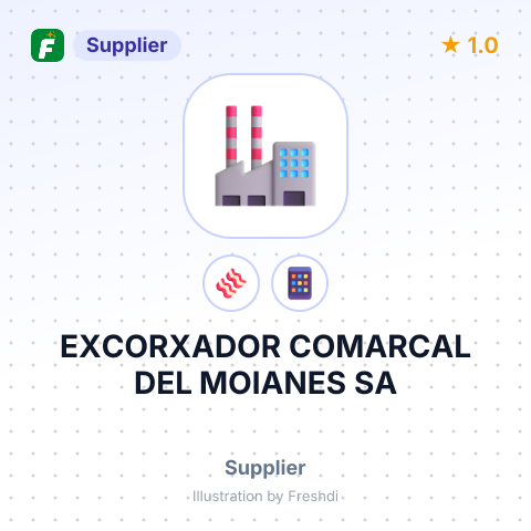 EXCORXADOR COMARCAL DEL MOIANES SA – summary card, no photo uploaded yet