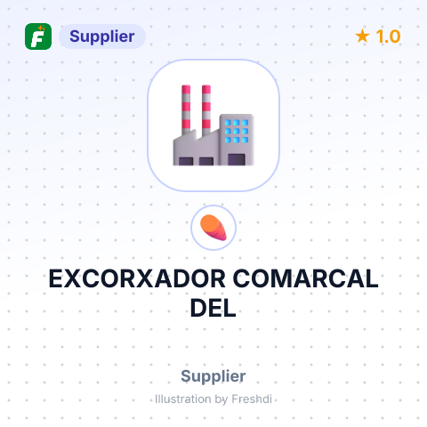 EXCORXADOR COMARCAL DEL – summary card, no photo uploaded yet