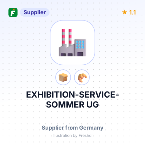EXHIBITION-SERVICE-SOMMER UG – summary card, no photo uploaded yet