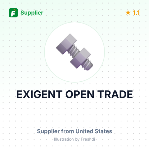 EXIGENT OPEN TRADE – summary card, no photo uploaded yet