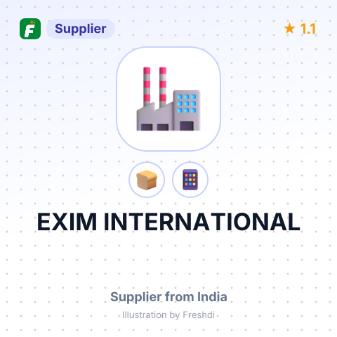 EXIM INTERNATIONAL – summary card, no photo uploaded yet