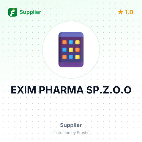 EXIM PHARMA SP.Z.O.O – summary card, no photo uploaded yet