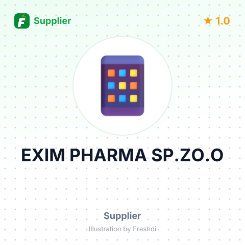 EXIM PHARMA SP.ZO.O – summary card, no photo uploaded yet