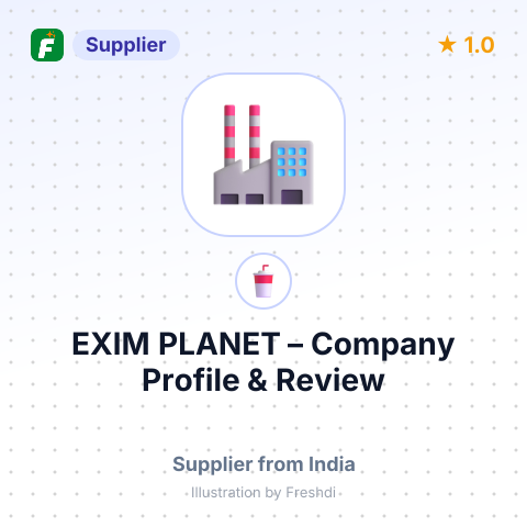 EXIM PLANET – summary card, no photo uploaded yet