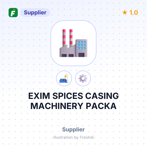 EXIM SPICES CASING MACHINERY PACKA – summary card, no photo uploaded yet