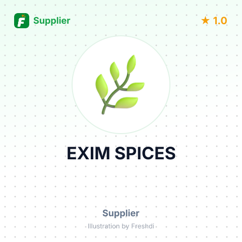 EXIM SPICES – summary card, no photo uploaded yet