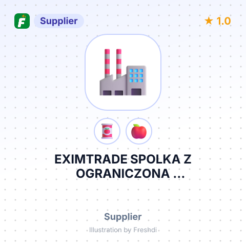 EXIMTRADE SPOLKA Z OGRANICZONA ODPOWIEDZIALNOSCIA – summary card, no photo uploaded yet